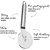 Oc9 Stainless Steel Pizza Cutter / Wheel Pizza Cutter (Pack of 4) Kitchen Tool