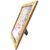 Reprokart Goddess Gayatri Devi Maa On Lotus Photo Frame With Sparkle Finishing For Wall Hanging and Puja Room