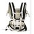 naughty baby 4 in 1 position Adjustable Baby Carrier Sling Backpack with Hip Support 0-24 Months Black