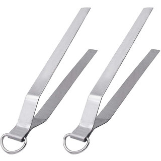                       Oc9 Stainless Steel Roti Chimta / Cooking Tong (Pack of 2) For Kitchen Tool                                              