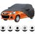 Allextreme AK7004 Car Body Cover with Maruti Suzuki Alto K10 Custom Fit Body Protection (Grey with Mirror)