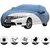 Allextreme CIK5001 Car Body Cover with City i-VTEC Custom Fit Body Protection (Blue with Mirror)