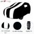 Allextreme CS5006 Car Body Cover with Chevrolet Spark Custom Fit Body Protection (Black  White with Mirror)