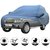 Allextreme CTZ5001 Car Body Cover with Chevrolet Tavera Custom Fit Body Protection (Blue with Mirror)
