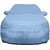 Allextreme CTZ5001 Car Body Cover with Chevrolet Tavera Custom Fit Body Protection (Blue with Mirror)