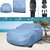 Allextreme K7008 Car Body Cover with Kia Seltos Custom Fit Body Protection (Navy Blue with mirror)