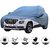 Allextreme HVG5001 Car Body Cover with Hyundai Venue Custom Fit Body Protection (Blue with Mirror)