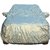 Allextreme ME7007 Car Body Cover with Maruti Suzuki Ertiga Custom Fit Body Protection (Reflective Silver with Mirror)