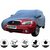 Allextreme MSS5001 Car Body Cover with Maruti Suzuki Esteem Custom Fit Body Protection (Blue with Mirror)