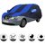 Allextreme TMK5002 Car Body Cover with Tata Manza Custom Fit Body Protection (Navy Blue  Blue with Mirror)