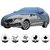 Allextreme SOE5001 Car Body Cover with Skoda Octavia Custom Fit Body Protection (Blue with Mirror)