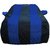 Allextreme SOE5002 Car Body Cover with Skoda Octavia Custom Fit Body Protection (Navy Blue  Blue with Mirror)