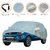 Allextreme TN7007 Car Body Cover with Tata Nexon Custom Fit Body Protection (Reflective Silver with Mirror)