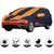 Allextreme VTK5003 Car Body Cover with Volkswagen Tiguan Custom Fit Body Protection (Navy Blue  Orange with Mirror)