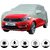 Allextreme TT7003 Car Body Cover with Tata TIAGO Custom Fit Body Protection (Silver with Mirror)