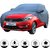 Allextreme TT7006 Car Body Cover with Tata TIAGO Custom Fit Body Protection (Blue with Mirror)
