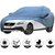 Allextreme VVZ5001 Car Body Cover with Volvo V40 Custom Fit Body Protection (Blue with Mirror)