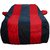 Allextreme WRP5004 Car Body Cover with WR-V Custom Fit Body Protection (Navy Blue  Red with Mirror)