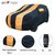 Allextreme MOB5003 Car Body Cover with Maruti Suzuki Omni Van Body Protection (Navy Blue  Orange with Mirror)