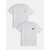Metro Kids Boys Printed Crew White (Pack of 2)