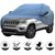 Allextreme JCP5001 Car Body Cover with Jeep Compass Custom Fit Body Protection (Blue with Mirror)
