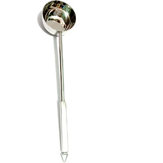                       Stainless Steel Spoon, Doya/Loti Tea Pourer Canteen Server (Bowl with Stick).                                              