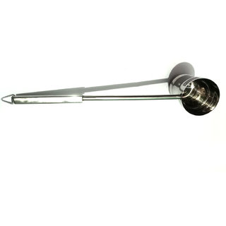                      Stainless Steel Water Dispenser ladle/Serving ladle/Canteen Server 300 ML (Glass with Stick).                                              