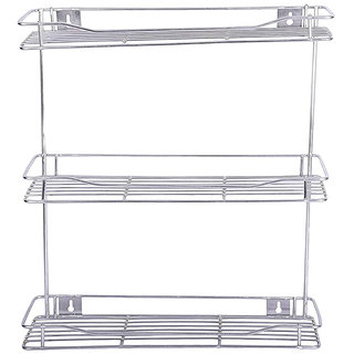                       Oc9 Stainless Steel Detergent Shelf / Detergent Rack / Wall Mounted Rack 12x6x20 Inch For Kitchen and Bathroom                                              