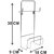 Oc9 Stainless Steel Plate Stand / Dish Rack (Pack of 2) and Chakla Belan Stand For Kitchen