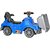 VEE-Grow Toys OOGA Rider Push Car with Front Basket, Horn and Music for Baby boy Girl  Ride on Drive/Swing