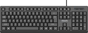 PHILIPS SPK6234 Wired USB Desktop Keyboard (Black)