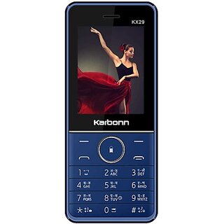                       KARBONN KX 29 (Dual Sim, 2.4 Inch Display, 2700 Mah Battery), Blue Grey                                              