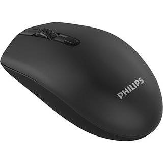 PHILIPS SPK7404 Wireless Optical Mouse (2.4GHz Wireless, Black)