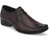 Kwiclo Men's Formal Slip-On Shoe Brown