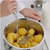 Oc9 Steel Grater / Slicer and Wheel Pizza Cutter and Potato Masher / Pav Bhaji Masher For Kitchen Tool Set
