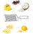 Oc9 Stainless Steel Kitchen Utility Combo Pakkad, Grater,  Whisker, Chimta and Potato Masher