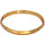 M Men Style Yellow Plated  Religious  Pujabi Hindu God  Om Namo shivay Brasss Kada For Men And Women