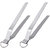JISUN Stainless Steel Roti Chimta / Cooking Tong (Pack of 2) Silver Kitchen Tool Set