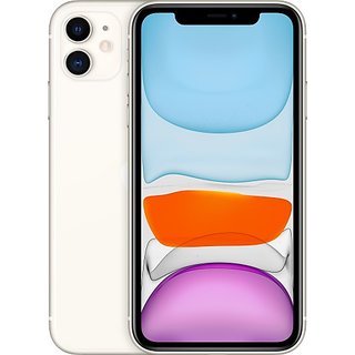 (Refurbished) APPLE iPhone 11 (White, 64 GB)