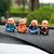 Mehra's Lifestyle Adorable Cute Miniature Buddha Monk Set of 4 Car Dashboard Home Decorative