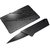 Black Sharp Slim Credit Card Knife for Camoing