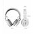 Azonmart SH 12 Sports Wireless Bluetooth Over The Ear  Headphone With Mic (White)
