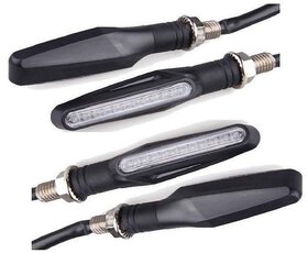 Love4ride 12V KTM Amber LED Non Breakable xBike Turn Signal Indicators Light Turning Lamps (Set of 4)