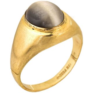                       Natural & Genuine Cat's Eye Gold Stone                                              