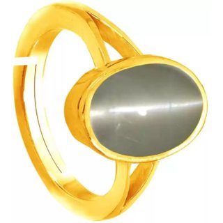 Natural & Unheated Cat's Eye Ring For Unisex