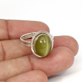 Cat online stone ring