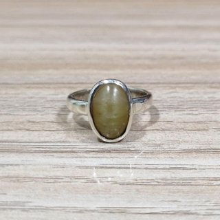                       Certified Cat's Eye Stone Natural Ring for Women                                              