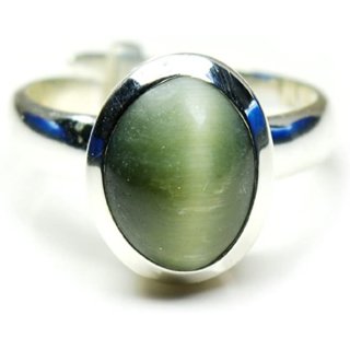 Natural  Certified Cat's Eye Gemstone Ring For Man and Women