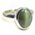 Certified  Unheated Cat's Eye Ring For Girls and Women