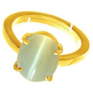                       Most Demanded  Unheated Cat's Eye Gemstone Ring                                              